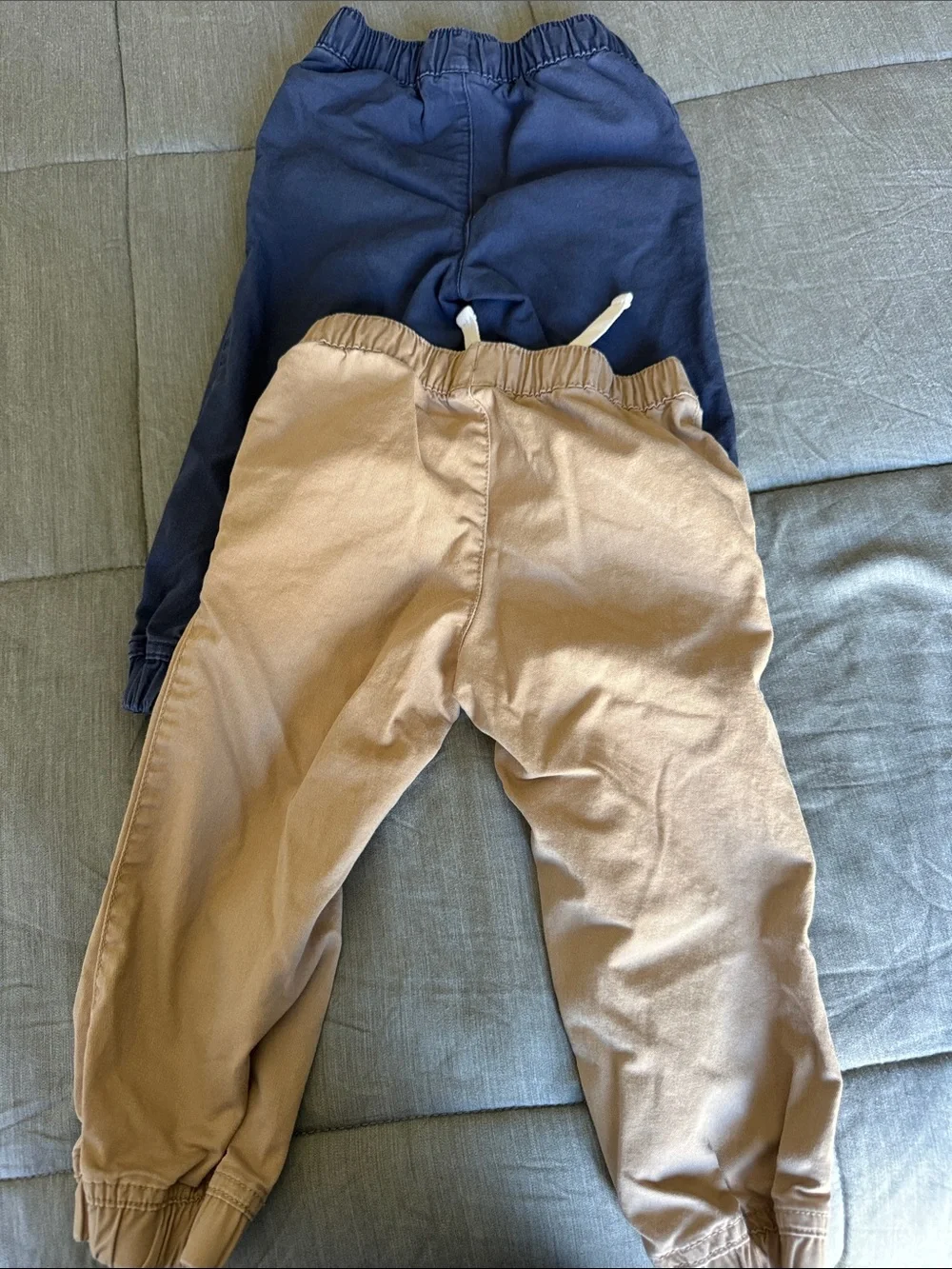 GAP Kids Navy and Khaki Pull-On Joggers - 2 Pack (2 yrs old)